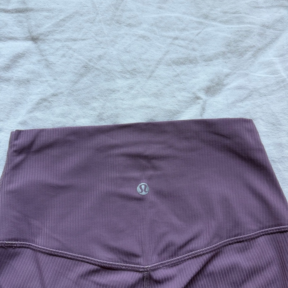 Purple lululemon leggings - Picture 2 of 3